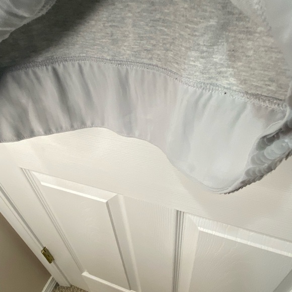 J Crew long sleeve sweatshirt with sequin embellishments, size small - Picture 12 of 16